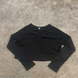 Wild Fable Black Long Sleeve Tee